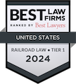 Best Law Firms ranked by Best Lawyers, Slover and Loftus are a National Tier 1 Railroad Law firm (2024)