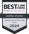 Best Law Firms ranked by Best Lawyers, Slover and Loftus are a National Tier 1 Transportation Law firm (2024)