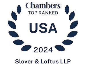 Chambers 2024 top ranked firm in the USA: Clover and Loftus LLP